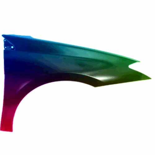 Parafango destro per Renault Laguna III 2007-2015 verniciato nel colore desiderato