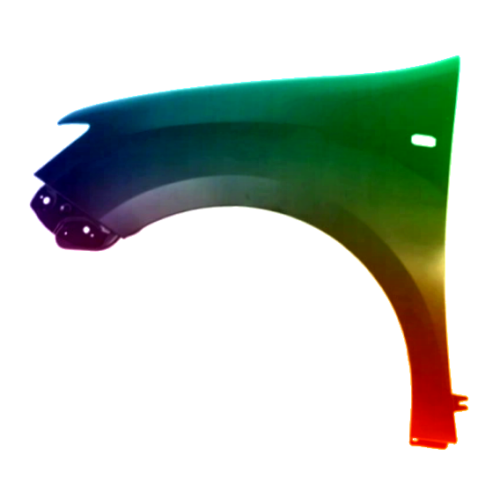 Parafango anteriore sinistro per Renault Logan 2012-2021 verniciato nel colore desiderato