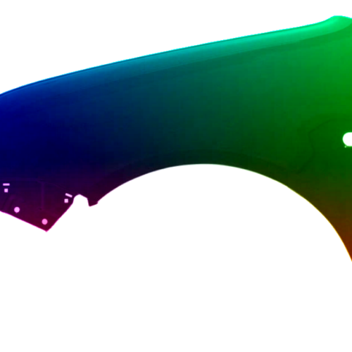 Parafango anteriore sinistro per VW POLO 9N 01-05 verniciato nel colore desiderato