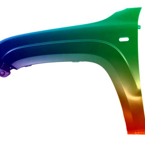 Parafango anteriore sinistro per VW Amarok 2010-2017 verniciato nel colore desiderato
