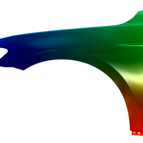 Parafango anteriore sinistro per VW Passat B8 dal 2014 verniciato nel colore desiderato