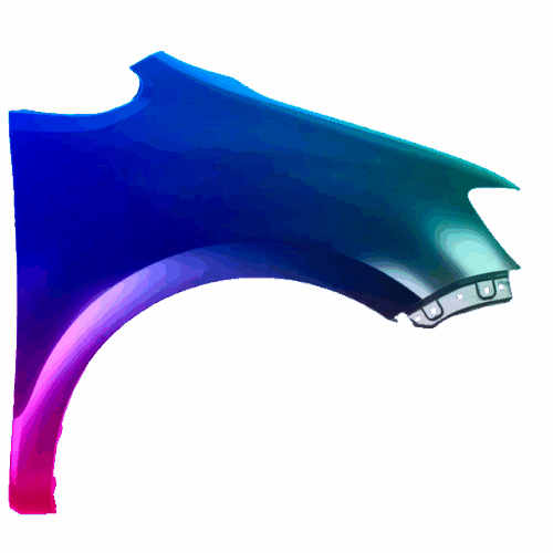 Parafango destro per VW Sharan Alhambra 7N Dal 2010 verniciato nel colore desiderato