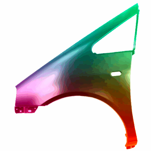 Parafango destro per VW Sharan, Alhambra, Galaxy 7M2 00-10 verniciato nel colore desiderato