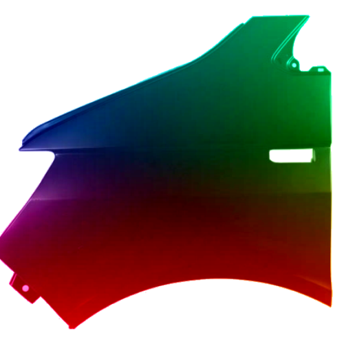 Parafango anteriore sinistro per VW Transporter T6 Dal 2015 verniciato nel colore desiderato
