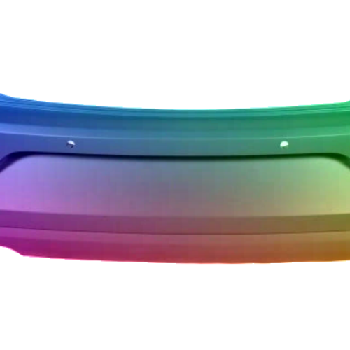 Paraurti posteriore VW Polo 6R 2014-2017 PDC verniciato nel colore desiderato