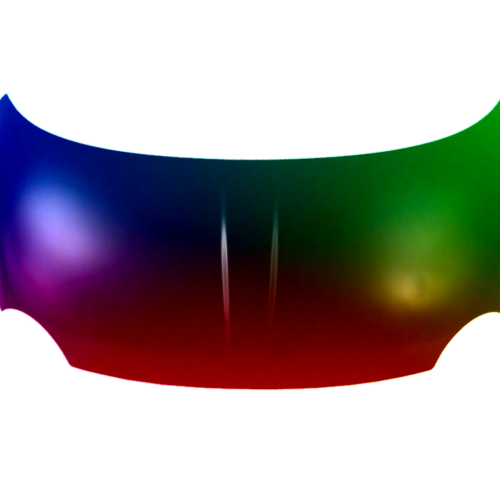 Cofano anteriore Fiat 500 312 2007-2015 verniciato nel colore desiderato