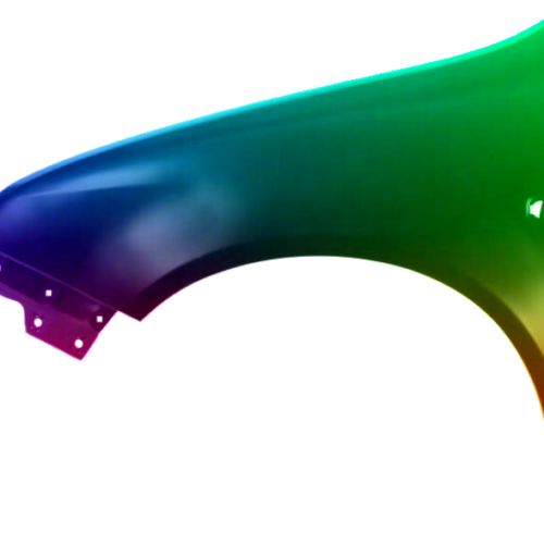 Parafango anteriore sinistro per Skoda Fabia 6Y 00-07 1026 LF9E Nuovo verniciato