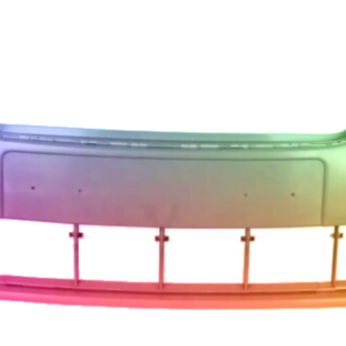 Paraurti anteriore per Skoda Fabia Roomster 5J 10-15 SR verniciato nel colore desiderato