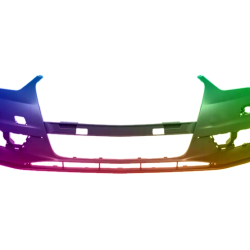 Paraurti anteriore per Audi A3 8V 12-16 SR 4xPDC verniciato nel colore desiderato