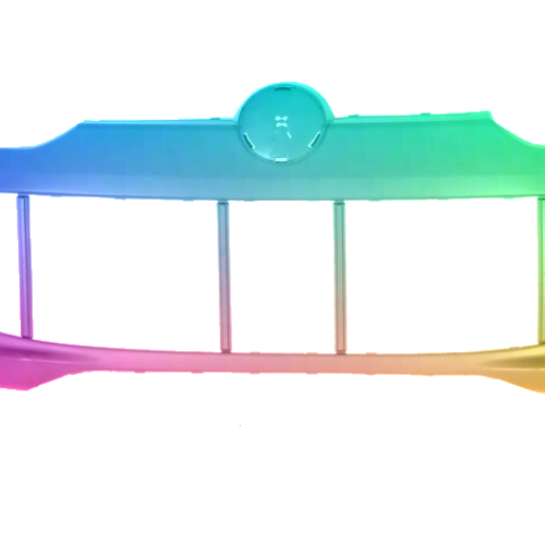 Paraurti anteriore per VW UP! 12-16 verniciato nel colore desiderato