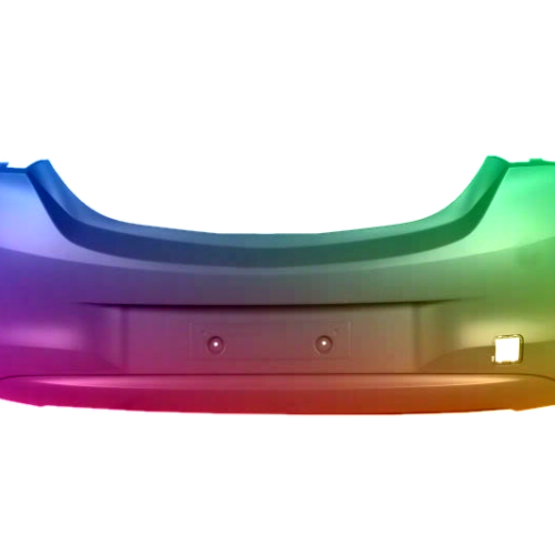 Paraurti posteriore Opel Corsa E 15-19 verniciato nel colore desiderato