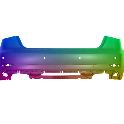 Paraurti posteriore Audi A3 8V 16-18 PDC verniciato nel colore desiderato