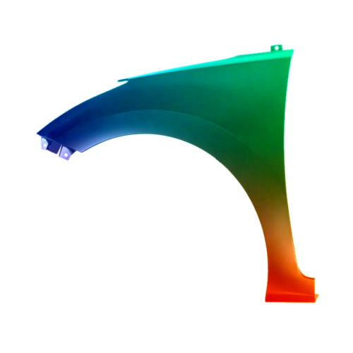 Parafango anteriore sinistro per Hyundai Elantra 10-16 verniciato nel colore desiderato