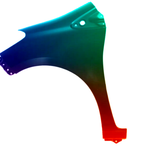 Parafango anteriore sinistro per TOYOTA Yaris 2011-2020 verniciato nel colore desiderato
