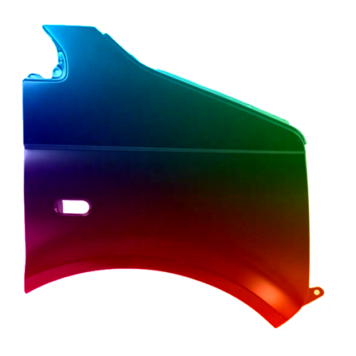 Parafango destro per VW T5 2003-2015 verniciato nel colore desiderato