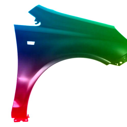 Parafango destro per Opel Corsa D 06-15 verniciato nel colore desiderato
