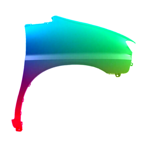 Parafango destro per Hyundai H1 1998-2008 senza foro verniciato nel colore desiderato