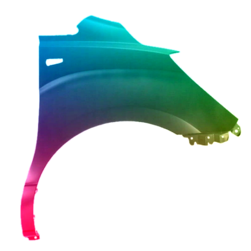 Parafango destro per Hyundai H1 2008-2014 senza foro verniciato nel colore desiderato