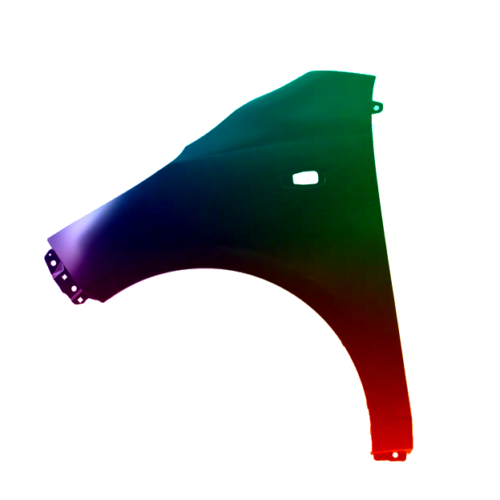 Parafango anteriore sinistro per Hyundai I10 2011-2013 con foro verniciato nel colore desiderato
