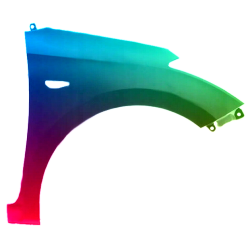 Parafango destro per Hyundai I20 2014-2020 con foro verniciato nel colore desiderato