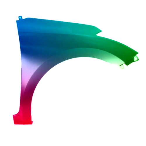 Parafango destro per Hyundai I20 2014-2020 senza foro verniciato nel colore desiderato