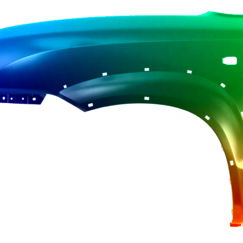Parafango anteriore sinistro per Hyundai Tucson (JM) 2004-2009 verniciato nel colore desiderato