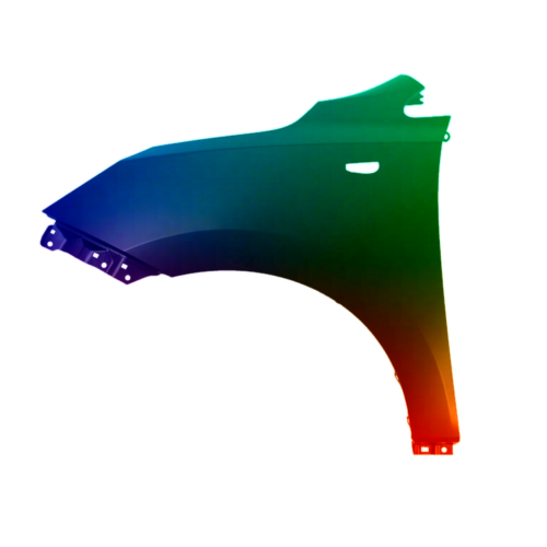 Parafango anteriore sinistro per Hyundai IX35 2009-2015 con foro verniciato nel colore desiderato