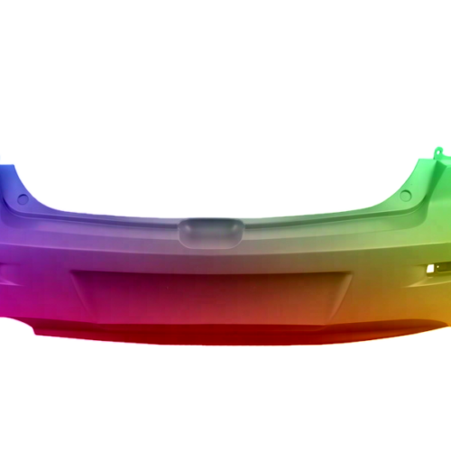 Paraurti posteriore Mazda 3 2003-2009 verniciato nel colore desiderato