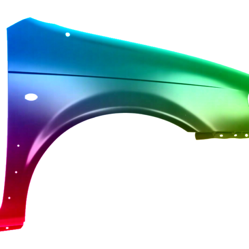 Parafango destro per Kia Carnival (UP) 1998-2001 verniciato nel colore desiderato