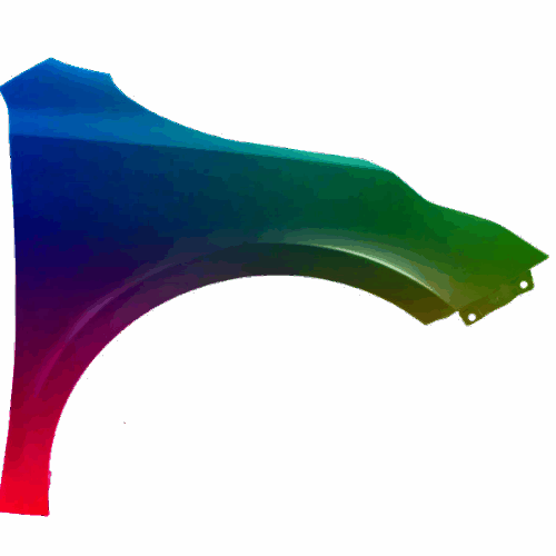 Parafango destro per Kia CEED Dal 2018 verniciato nel colore desiderato