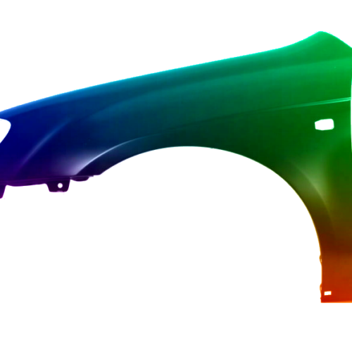 Parafango anteriore sinistro per Kia Cerato (FE) 2004-2008 verniciato nel colore desiderato