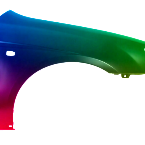 Parafango destro per Kia Cerato (FE) 2004-2008 verniciato nel colore desiderato