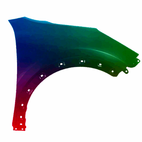 Parafango destro per Kia Niro 2016-2022 verniciato nel colore desiderato