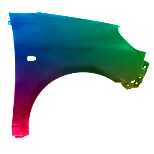 Parafango destro per Kia Picanto (SA) 2008-2011 verniciato nel colore desiderato