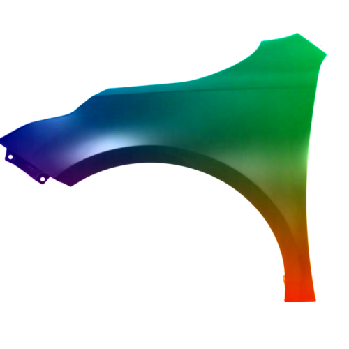 Parafango anteriore sinistro per Kia Proceed (CD) Dal 2019 verniciato nel colore desiderato