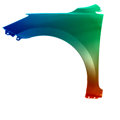 Parafango anteriore sinistro per Kia Rio dal 2016 verniciato nel colore desiderato