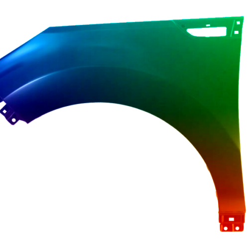 Parafango anteriore sinistro per Kia Soul (PS) 2013-2019 verniciato nel colore desiderato