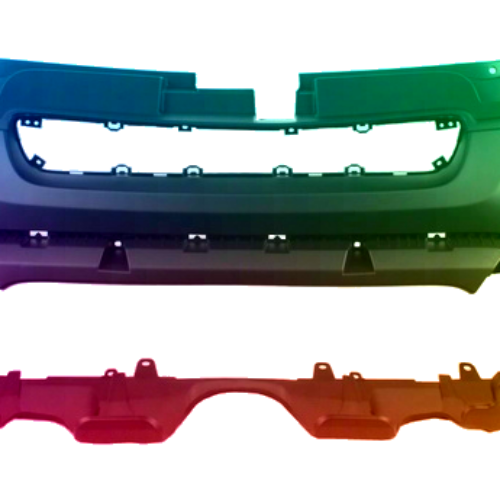 Paraurti anteriore per Kia Soul (AM) 2008-2011 verniciato nel colore desiderato