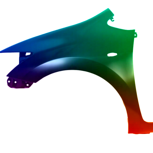Parafango anteriore sinistro per Toyota Auris (E15) 2007-2010 verniciato nel colore desiderato