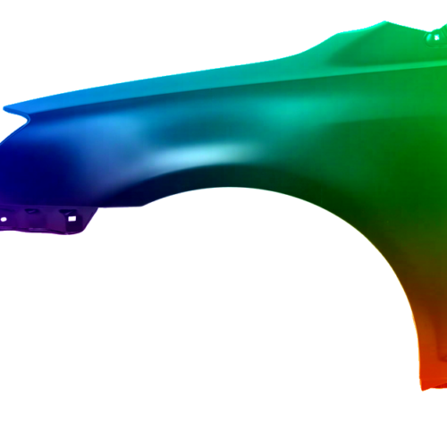Parafango anteriore sinistro per Toyota Avensis (T25) 2006-2008 verniciato nel colore desiderato