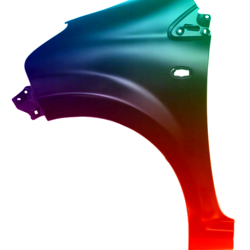 Parafango anteriore sinistro per Toyota Aygo (AB1) 2005-2012 verniciato nel colore desiderato