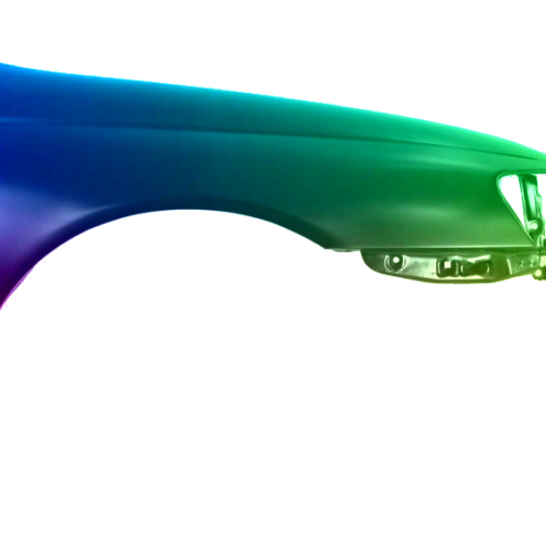 Parafango destro per Toyota Carina E (T19) 1992-1997 verniciato nel colore desiderato