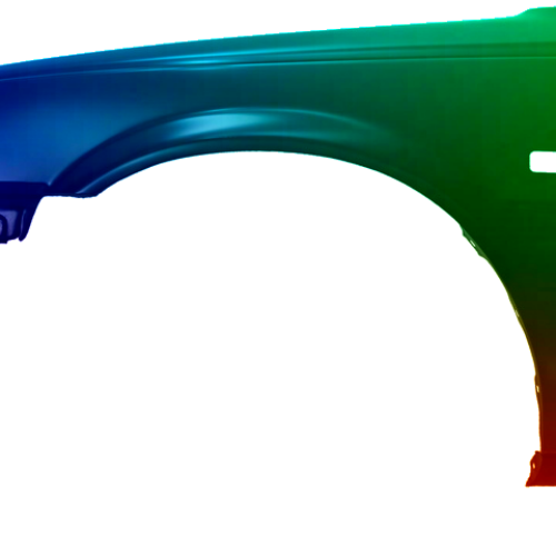 Parafango anteriore sinistro per Toyota Corolla (E9) 1987-1994 verniciato nel colore desiderato