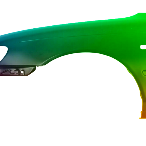 Parafango anteriore sinistro per Toyota Corolla (E10) 1991-1998 verniciato nel colore desiderato