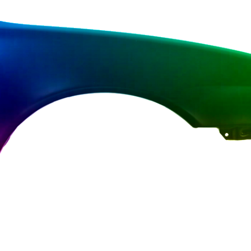 Parafango destro per Toyota Corolla (E11) 2000-2001 verniciato nel colore desiderato