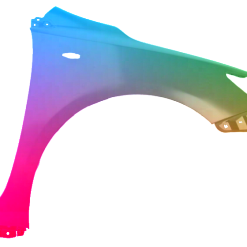 Parafango destro per Toyota Corolla (E14/E15) 2010-2013 verniciato nel colore desiderato