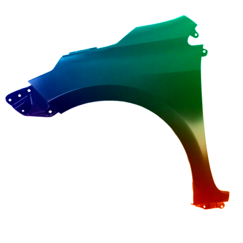 Parafango anteriore sinistro per Toyota Corolla (E18) 2013-2019 verniciato nel colore desiderato