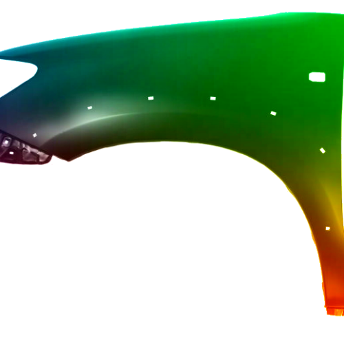 Parafango anteriore sinistro per Toyota Hilux (N70) 2005-2012 verniciato nel colore desiderato