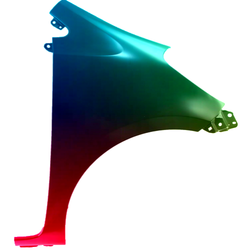 Parafango destro per Toyota IQ (AJ1) 2008-2009 verniciato nel colore desiderato