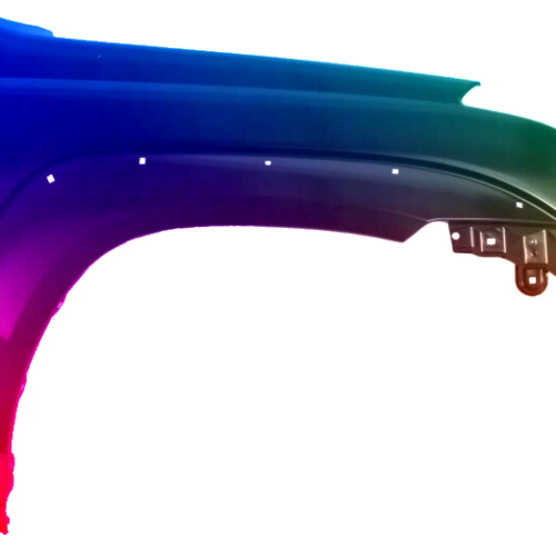 Parafango destro per Toyota Land Cruiser (FJ120) 2003-2009 verniciato nel colore desiderato